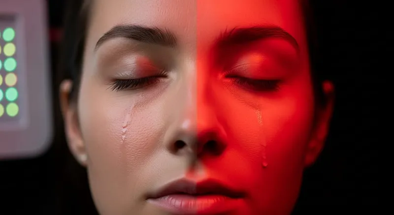 Rood licht therapie gezicht: Klinische PBM vs. consumentenmaskers — Wat onderzoek toont