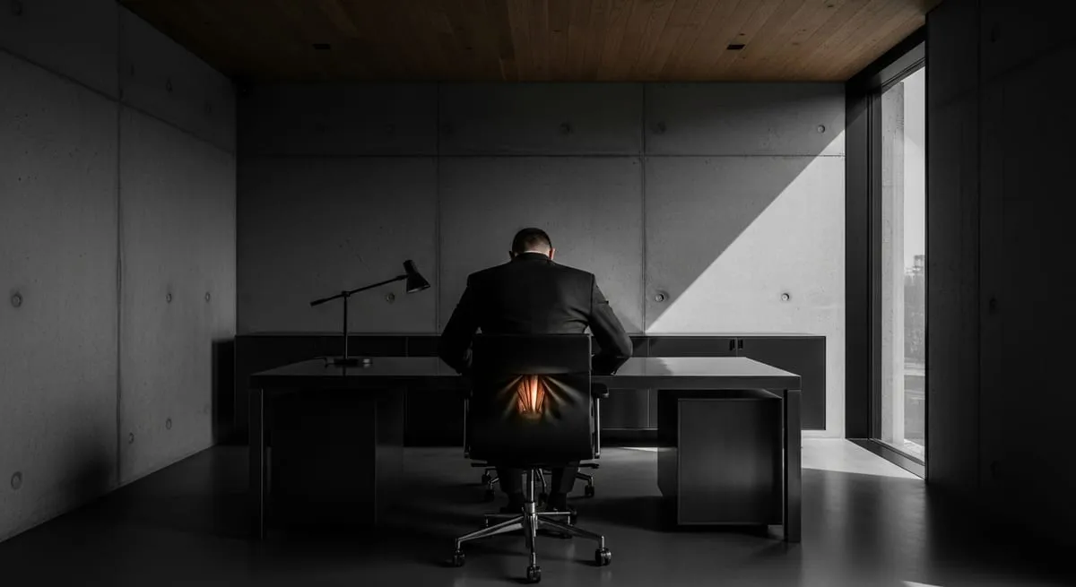 Rugpijn door zitten: het executive-probleem dat geen pauze oplost